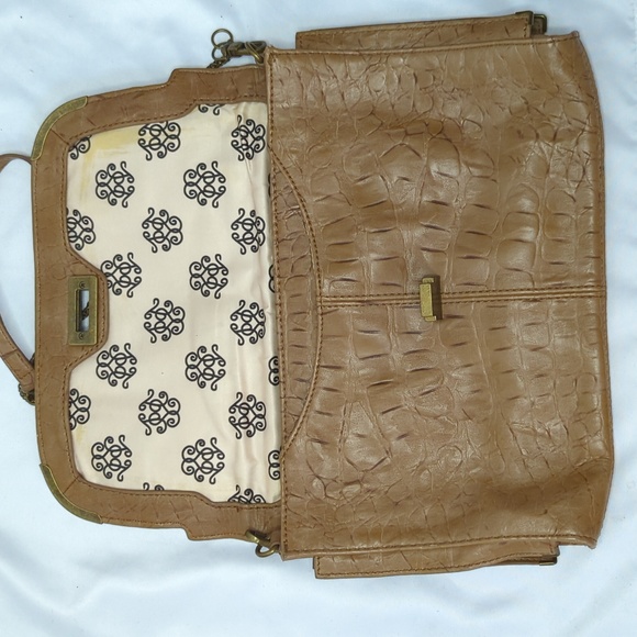 Jessica Simpson Faux Croc Clutch - Picture 8 of 16